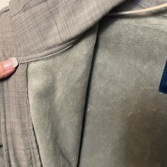 FALLS Creek Gray Plaid Lightweight Jacket Size Large - Picture 7 of 9